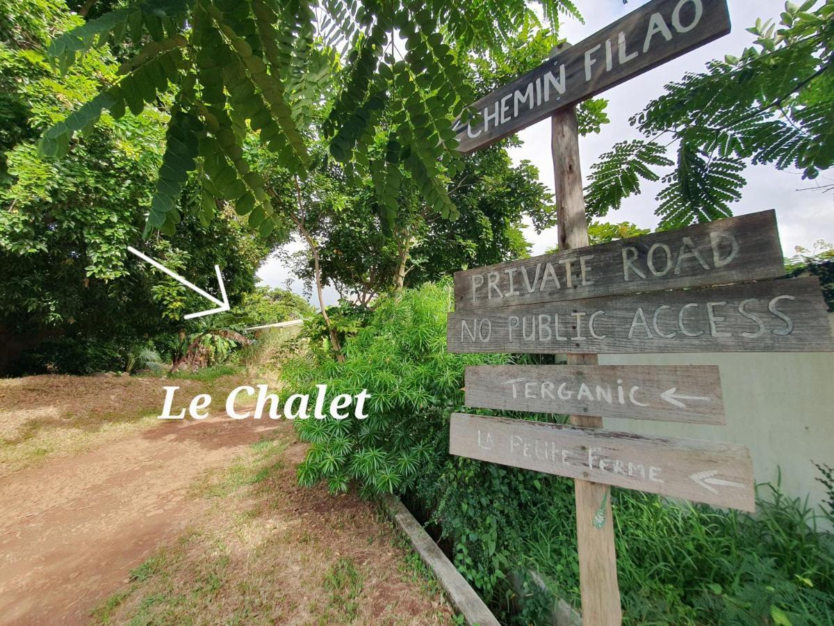 Le Chalet, La Petite Ferme Vieux Grand Port Bagian luar foto